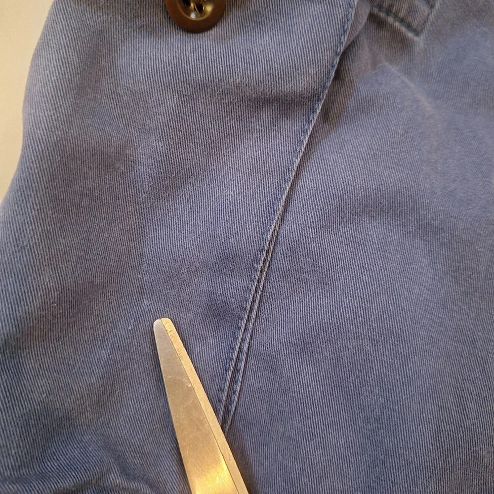 Vtg 90s Polo Ralph Lauren Cargo Shorts Mens 30 Blue Classic Chino Cotton Utility